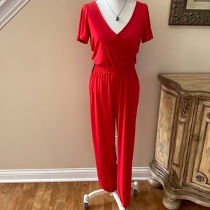 EXPRESS SHORT SLEEVE JUMPSUIT